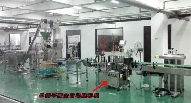 平面全自動貼標(biāo)機(jī)
